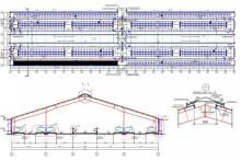 Проект животноводческого комплекса КРС на 1200 дойных коров